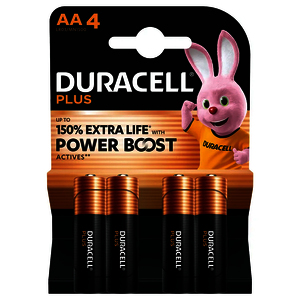 ALCALINE + 100% 4 PILES AA