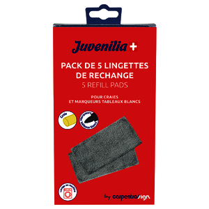 5 LINGETTES DE RECHANGES POUR STATION DE NETTOYAGE