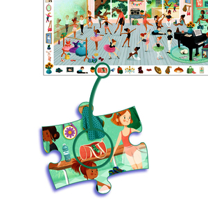 1 PUZZLE L'ECOLE DE DANSE 100 PIECES