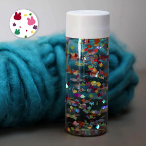 1 BOUTEILLE SENSORIELLE LAPINS