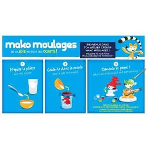 6 MOULES LATEX FORMES LA MER