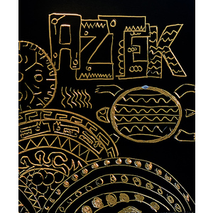 10 CARTES À GRATTER AVEC PLUMES 10X15CM OR