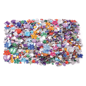 2000 PIERRES PRÉCIEUSES TAILLES, FORMES ET COLORIS ASSORTIS