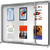 1 VITRINE PREMIUM PLUS INTERIEUR MAGNETIQUE 18 FEUILLES A4