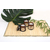 6 POMMADIERS 60 ML VERRE AMBRE + COUVERCLES